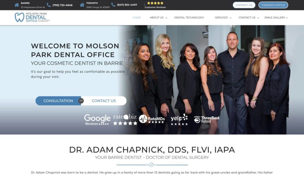 Molson Park Dental