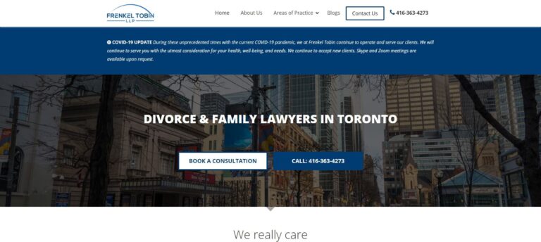 Frenkel Tobin SEO family lawyer marketing dNovoGroup