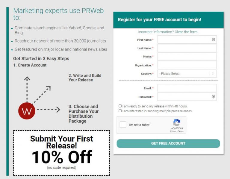 Cision PRWeb service
