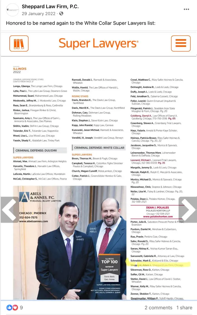 SMM helping SEO for criminal defence attorneys