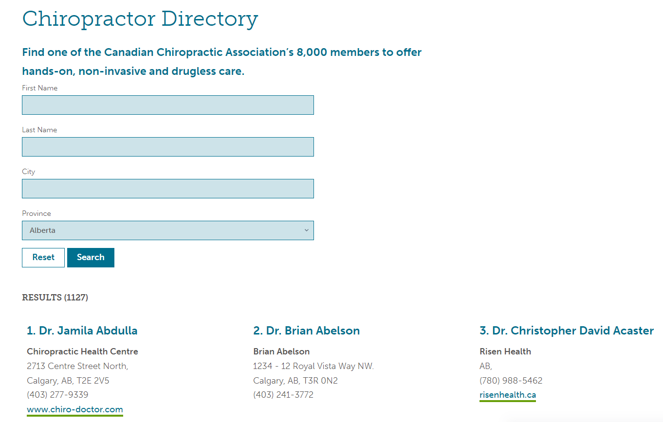 chiropractic directories can help your chiropractor marketing strategies