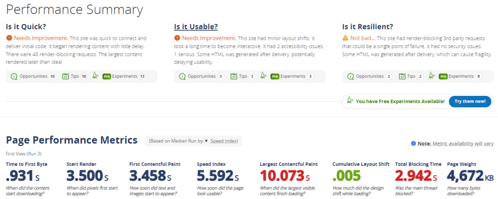 page performance is essential for roofing marketing SEO strategy