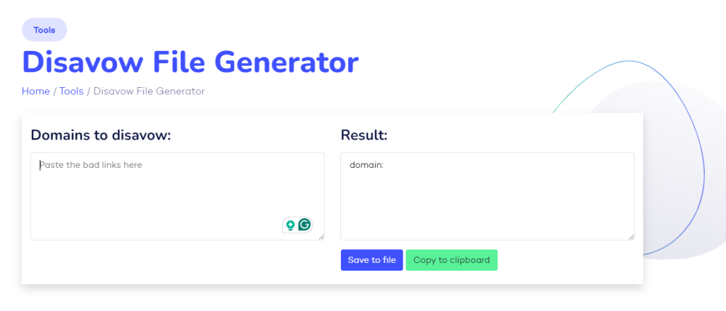 disavowing malicious backlinks is a good link building practice for roofing seo