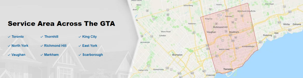 a good and bad example of roofing website