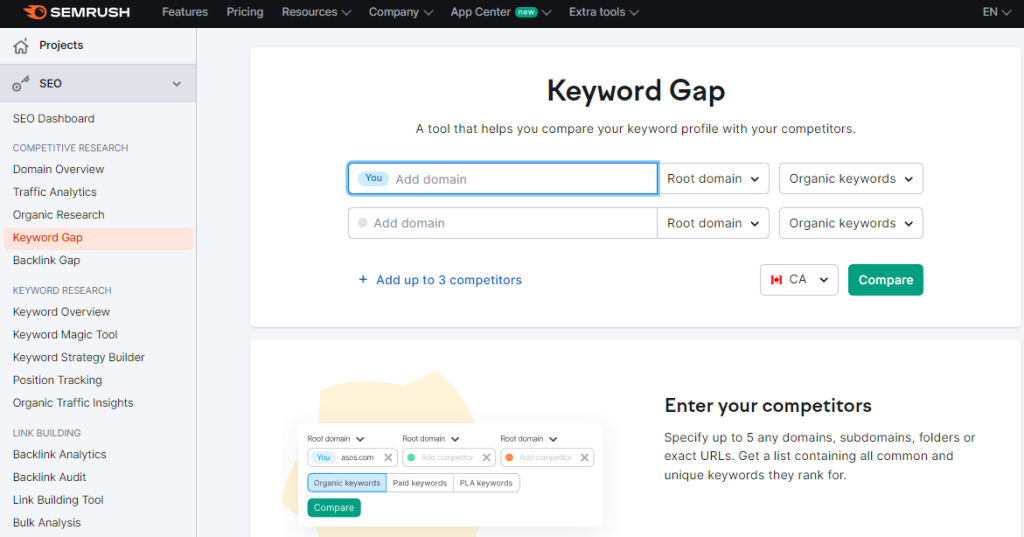 how to find keywords for roofer seo