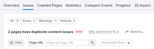 tools can help identify the duplicate content impeding with your roofer seo