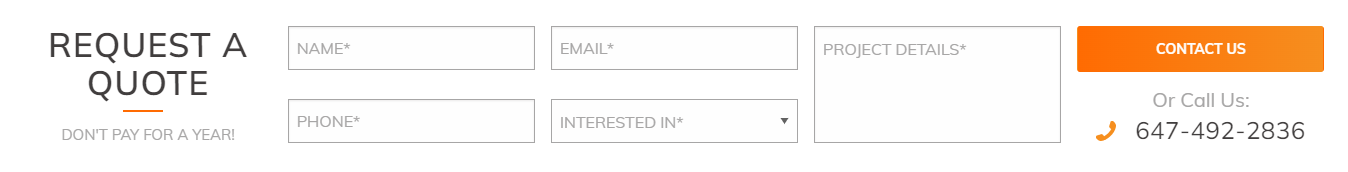 book a free roof inspection widget can help you convert leads and gather contact data for your roofing marketing email campaigns