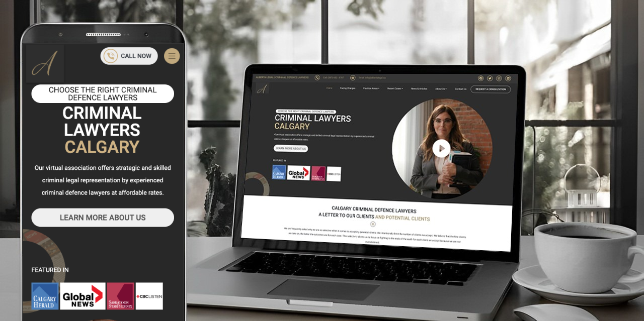Alberta Legal - Jillian Williamson Criminal Lawyer - marketing, SEO & web design