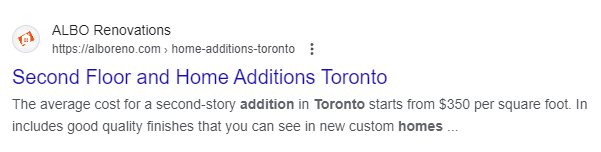 On-Page SEO for Construction business