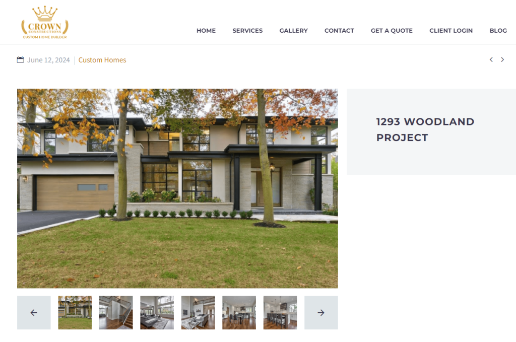 gallery is a great practice for construction marketing