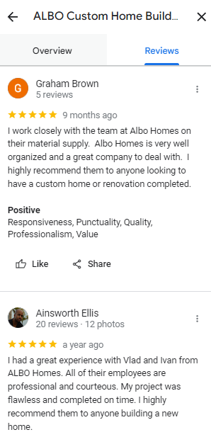 best construction marketing ideas: client testimonials