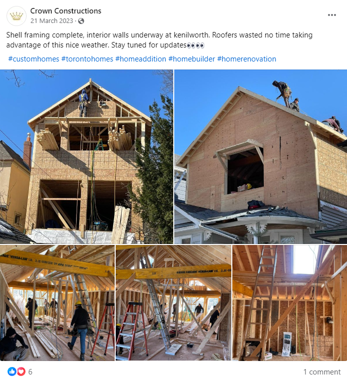 social media for construction firms