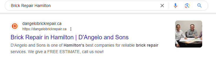 example of meta titles and meta descriptions in Google search engine