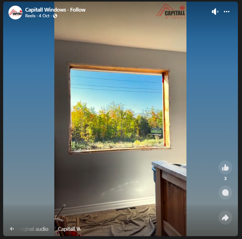 an example of window replacement video