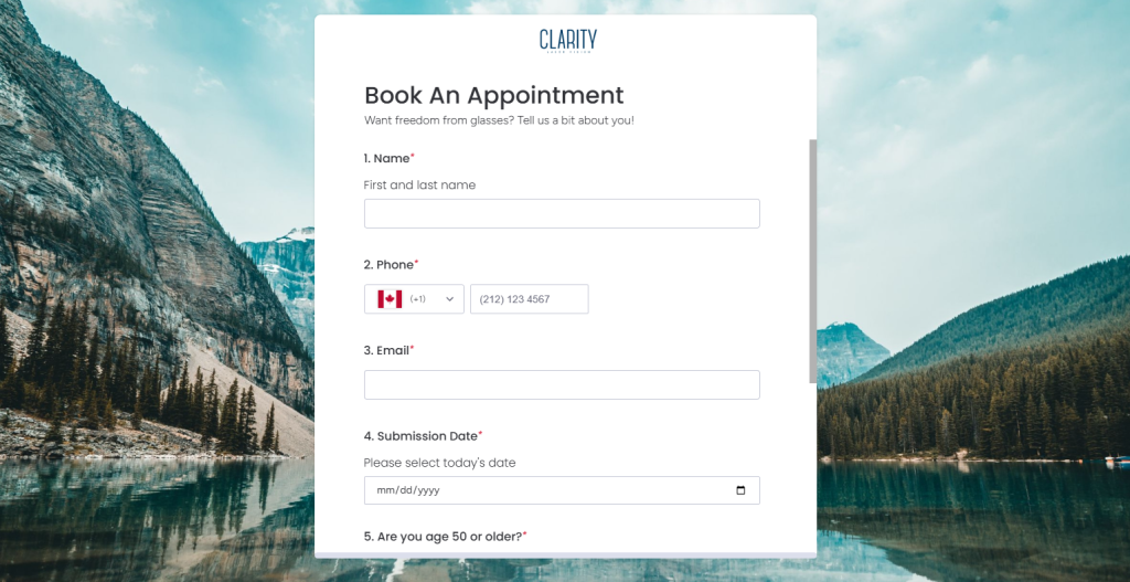 lasik marketing can benefit form a contact form