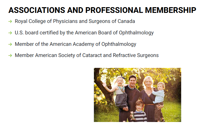 lasik surgeon page expample