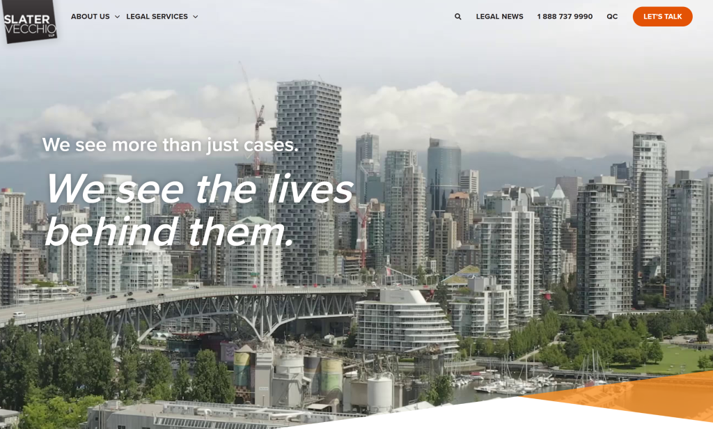 Slater Vecchio LLP - website